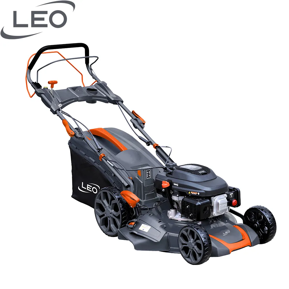 LEO LM56Ze-2L-P(XP200AE) großhandel neu eigenantrieb elektrischer Start- und Anzieh-Lithium-Ionen-Akku Rasenmäher