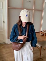 Sac à main fourre-tout rétro classique 2025 avec fermeture éclair pour femme
