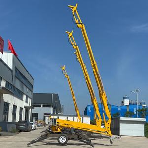 במת הרמה חשמלית מפרקית עם זרוע טלסקופית, הרמה הידראולית, כושר נשיאה של 200 ק\\\"ג וגובה מקסימלי של 18 מטר - Product Image 4