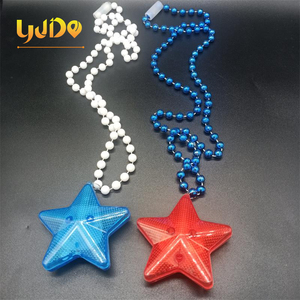 Día DE LA Independencia 4 de <span class=keywords><strong>Julio</strong></span> decoración del hogar colgante collar decorativo accesorios de luz Led suministros para fiesta - Product Image 6