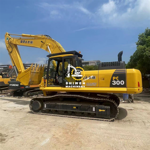 Excavadora Komatsu pc300 usada, excavadora de cadenas grande de 30 toneladas, original de Japón, construcción con certificación CE EPA, pc260 pc330 pc350 - Product Image 5
