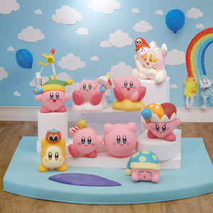 8 unids/set Mini <span class=keywords><strong>Kirby</strong></span>'s Dream <span class=keywords><strong>Land</strong></span> PVC figuras de acción muñecas de juguete de vinilo personalizadas para decoración de pasteles empaquetadas en caja - Product Image 3