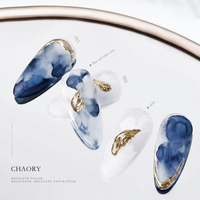 CHAORY Soak Off Gel Vernis à Ongles Blossom Ink Gel pour aquarelle solide nail art peinture gel