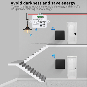 Không dây động switch110v/220V, tự-powered 10A điều khiển từ xa, không thấm nước cho nhà thông minh an ninh LED chiếu sáng thiết bị chuyển mạch - Product Image 5