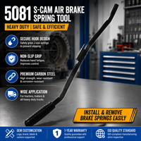 5081 S-Cam Air Brake Spring Tool Brake Shoes Installer Tool for Heavy Duty 5081 Tractors Trailers