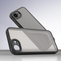 Accessoires électroniques Étui de téléphone portable en TPU PC de luxe antichoc mat pour iPhone 16E SE 4