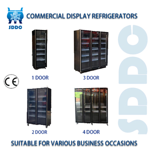 Refrigerador Vertical para Cerveza, Refrigerador Comercial con Puerta de Vidrio para Exhibición en Bares - Product Image 5