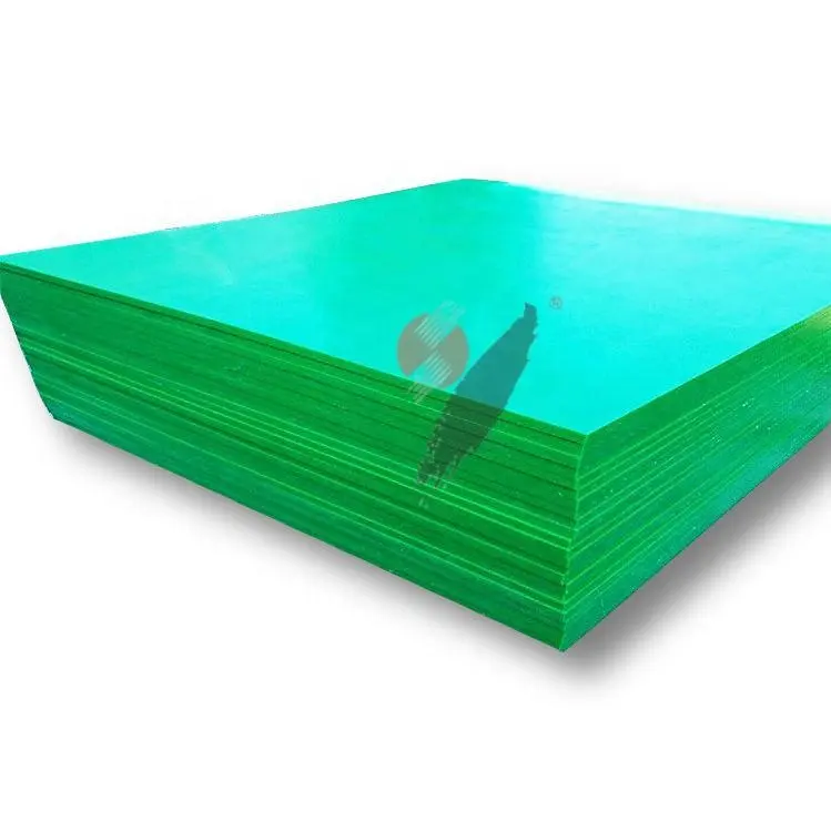 Color plastic HDPE slabs