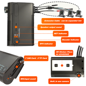 Nhỏ 2MP 1CH Video mdvr Hạm Đội Quản Lý <span class=keywords><strong>GPS</strong></span> theo dõi 4 gam <span class=keywords><strong>GPS</strong></span> Wifi mdvr xe máy ảnh cmsv6 lai 1080P ghi âm taxi di động <span class=keywords><strong>DVR</strong></span> - Product Image 2