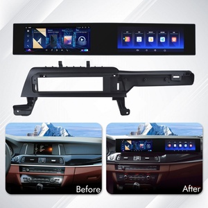 NaviHua Dual Screen Android Car Radio GPS Navigation Multimedia Player Stereo CarPlay for BMW 5 Series F10 CIC NBT Head Unit - Product Image 3