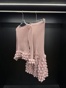 ชุดเดรสพลีททรงบับเบิ้ล ดีไซน์งานฝีมือประณีต สำหรับผู้หญิง แบรนด์ Miyake  ความยาวปานกลาง สไตล์ใหม่รับฤดูใบไม้ผลิ  ดีไซน์หรูหรา ช่วยให้ดูผอมเพรียว  ชุดเซ็ต - Product Image 6