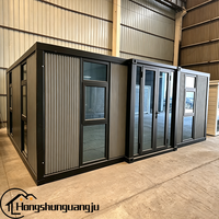 Maison conteneur extensible de luxe 20 pieds 40 pieds à assemblage rapide pour Australie – Cabane modulaire et maison de vacances