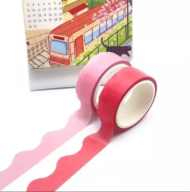 Longtai tùy chỉnh dễ thương in ấn hàng ngày chết cắt Washi văn phòng phẩm masking tape