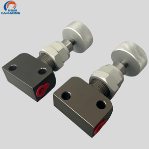 Nouveau bouton de commande de frein Caracing, valve rotative réglable de haute précision, résistance aux hautes températures, course automobile, hydraulique - Product Image 5