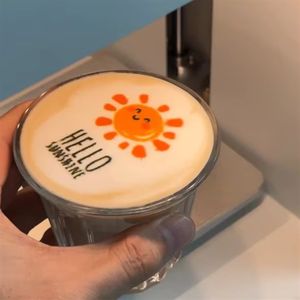 เครื่องทำลาเต้อาร์ต EVEBOT EB-FC1 พร้อมหมึกกินได้สีสันสดใส สำหรับพิมพ์ภาพ 3 มิติลงบนเค้ก มาการอง โยเกิร์ต ด้วยหมึกพิมพ์อาหาร สามารถพิมพ์ภาพส่วนตัวได้ - Product Image 3