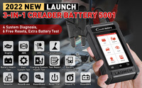 Escáner OBD2 3 en 1 LAUNCH CRB5001, Herramienta de Diagnóstico de Vehículos con Detección de Batería Integrada