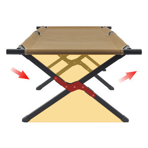 <span class=keywords><strong>Lit</strong></span> de Camping pliable en métal de haute qualité pour pique-nique pour une personne - Product Image 5