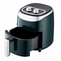Friteuse à air électrique 3,2 L sans huile, en plastique, pour usage domestique, avec bac amovible, pour cuisson sans huile, prix de gros