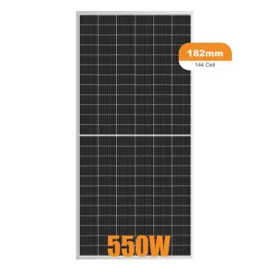 GOATSUN 182mm 모노 하프 셀 540w 550w 560w 태양 전지 패널 중국 제조 공장 저렴한 가격