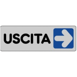 Etiquette EXIT DX 15x5 cm pour outils de tournage - Product Image 1