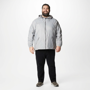 Veste coupe-vent à capuche pour homme de qualité supérieure, tendance, pour le softball et les activités de plein air, style vintage, tissu en toile - Product Image 1