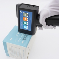 M10 kleiner Tintenstrahldrucker Qr-Code Karton Expressbeutel Karton Board Spray-Handtintenstrahldrucker Thermodrucker für Kunststoff