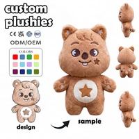 Peluche personnalisée Cactus Dansant avec logo, doublure en maille, faible MOQ, OEM/ODM, jouet en peluche, poupée en peluche