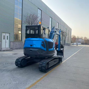 Livraison gratuite - Excavatrice 3,5 tonnes, excavatrice robuste 3,5 tonnes avec cabine et climatisation pour une utilisation confortable - Product Image 1