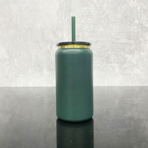 Christmas Gold Plated Underneath Powder Coated Stainless Steel <b>Double</b> <b>Walled</b> 16oz Soda Beer Can for Laser Engrave - Product Image 4