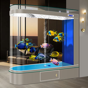 2025 Nieuwe Ontwerp Kogelvormige <span class=keywords><strong>Aquarium</strong></span> Vloerstaande Grote Goudvissentank Met Kamerverdelerfunctie - Product Image 6