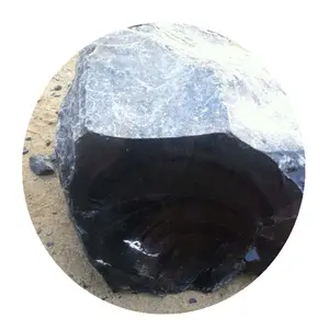decorative obsidian stone