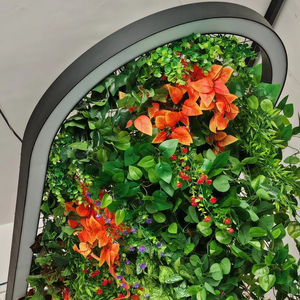 DALI dimmerabile pianta verde artificiale ciondolo LC60150-90180 LED circolare curva luce ovale per <span class=keywords><strong>balcone</strong></span> - Product Image 3