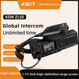 <span class=keywords><strong>Radio</strong></span> de voiture ZL50 Haut-parleur longue portée Micro Talkie-walkie 100 km 4G GPS WIFI <span class=keywords><strong>Internet</strong></span> Bluetooth <span class=keywords><strong>Radio</strong></span> de véhicule Compatible avec l'application ZELLO - Product Image 2