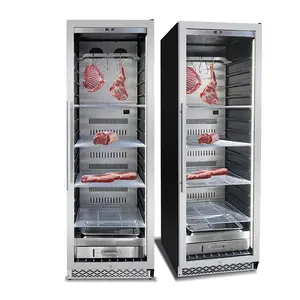 Display maturatore di carne con invecchiamento a secco mobili per carne refrigeratore frigorifero per carne