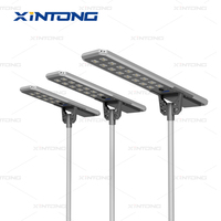 XINTONG 30W 60W 80W 100W 120W 150W meilleure qualité bon prix intégré tout en un LED lampadaire solaire extérieur étanche