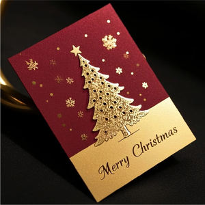 Groothandel en maatwerk van hoogwaardige DIY-wenskaarten voor verjaardagen, Kerstmis en Nieuwjaar - Product Image 5