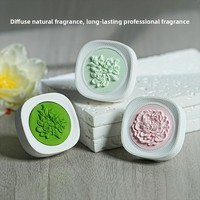 Diffuseur d'arômes magnétique pour voiture, clip de ventilation, pierre aromatique en gypse, diffuseur d'huiles essentielles longue durée, éliminateur d'odeurs, vente en gros, personnalisable