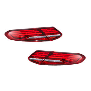 Luces Traseras para Automóvil <span class=keywords><strong>Mercedes</strong></span> Benz Clase C Coupé W205 2015-2021, Estilo Escama de Dragón, LED, Accesorios para Lámparas Traseras - Product Image 1