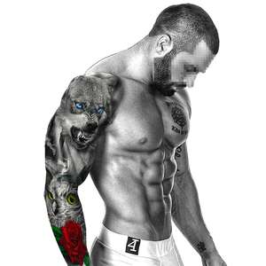 Promotion Mode Tatouage Temporaire <span class=keywords><strong>Autocollant</strong></span> pour le Corps en Papier Imperméable Grande Taille - Product Image 1