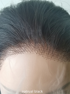 DX133 Stock Black Short Kinky Straight <strong>Wig</strong> for Braiding <strong>Outer</strong> <strong>Wigs</strong> Afro Kinky Yaki Human Hair <strong>Wigs</strong> 360 Full Lace - Product Image 5