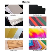 Boîte en papier Kraft biodégradable pour lentilles de Contact personnalisées, boîte d'emballage en carton de luxe pour affichage de dessin animé