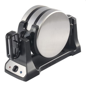 Machine à gaufres rotative belge en acier inoxydable, bouton rapide, 3 signaux sonores, <span class=keywords><strong>gaufrier</strong></span> <span class=keywords><strong>rotatif</strong></span> de 1 pouce d'épaisseur - Product Image 1