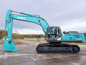 Excavatrice sur chenilles Kobelco SK330LC/SK350LC d'occasion de 33 tonnes, nouvelle arrivée, avec moteur et pompe, garantie 1 an - Product Image 2