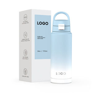 Botella <span class=keywords><strong>de</strong></span> Agua Aislada <span class=keywords><strong>de</strong></span> Acero Inoxidable, Libre <span class=keywords><strong>de</strong></span> BPA, Termo <span class=keywords><strong>de</strong></span> Doble Pared, Taza Deportiva Aislada al Vacío, Gran Venta - Product Image 1