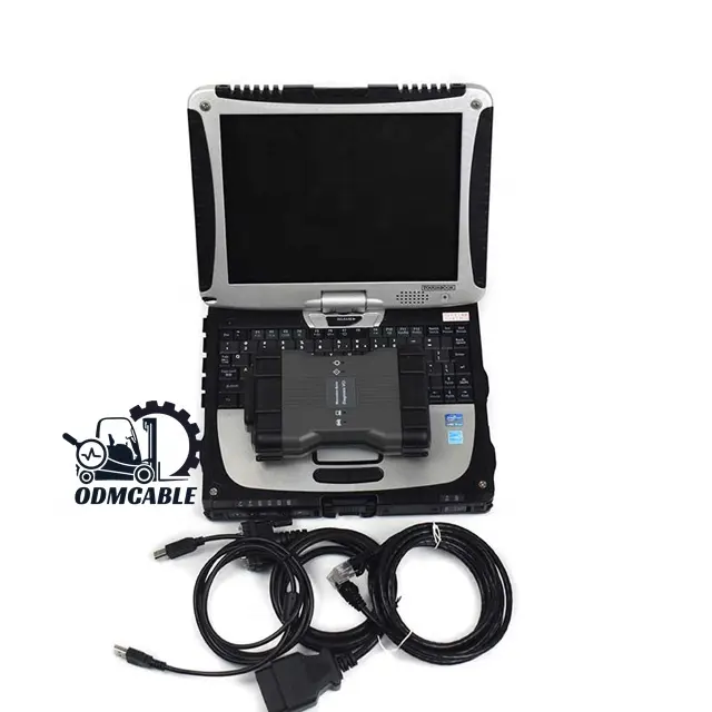 Ensemble complet CF 19 ordinateur portable pour BENZ C6 STAR XENTRY WIS DAS EPC logiciel en ligne pour MB STAR C6 VXDIAG outil d'analyse