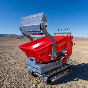 Mini Dumper de Orugas de Goma con Capacidad de 500 kg, Volquete Todoterreno para Viñedos, Jardines e Ingeniería Civil - Product Image 1