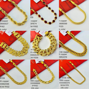 <span class=keywords><strong>XUPING</strong></span> - Colección de Pulseras de Joyería al por Mayor Chapadas en Oro de 24K, Pulseras de Moda para Mujer en Varios Estilos - Product Image 2