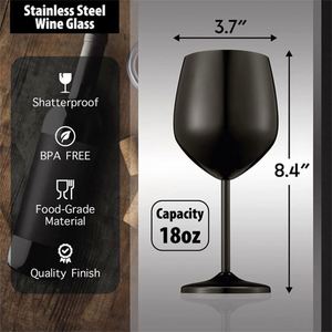 Gobelet en acier inoxydable de style européen avec logo personnalisé, électroplaqué, pour vin rouge, champagne, martini, cocktail, cadeau avec métal - Product Image 3