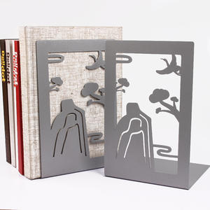 Hete Verkoop Creatieve Metalen Boekensteunen Gepersonaliseerde Boekensteunen Ijzeren Hol - Product Image 5
