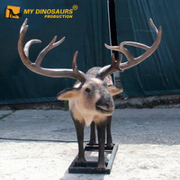 MY DINO AA-122 Zoo Renard animatronique grandeur nature pour Halloween Animatronique